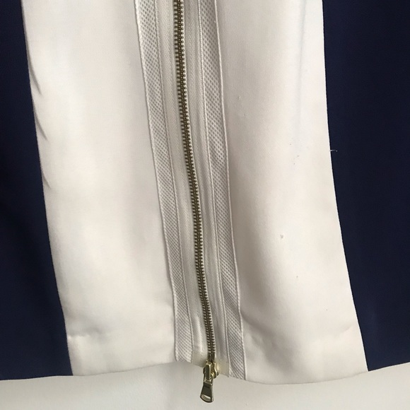 Club Monaco color block dress with long zipper - Picture 4 of 7